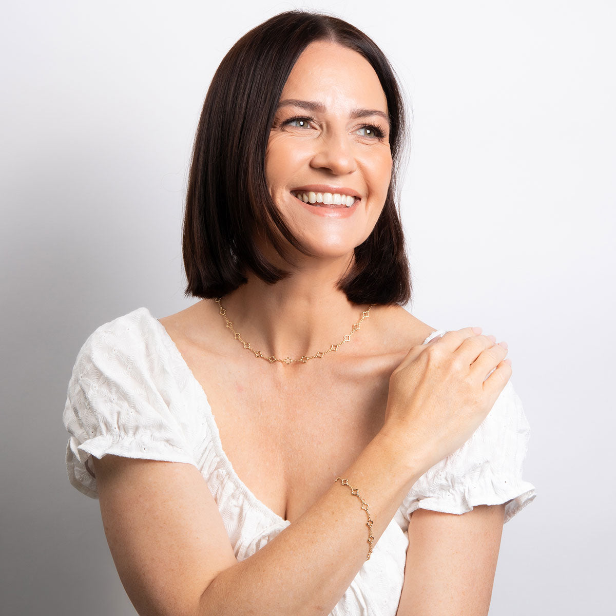 9ct Yellow Gold Open Link Necklace