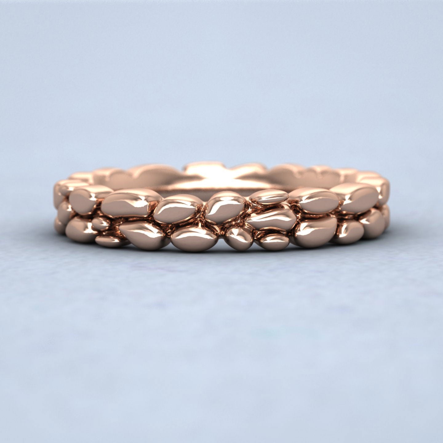 Pebbles 9ct Rose Gold 3.5mm Wedding Ring