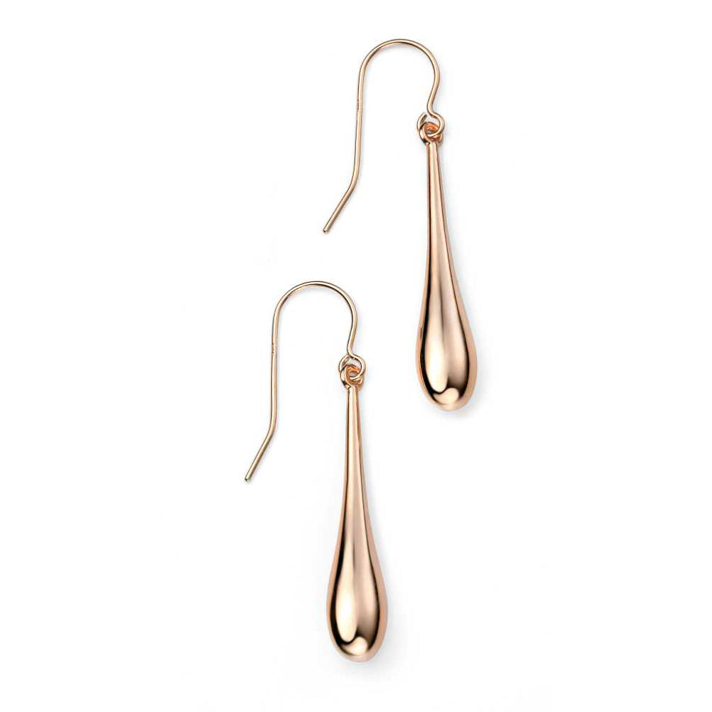 9ct gold hot sale teardrop earrings