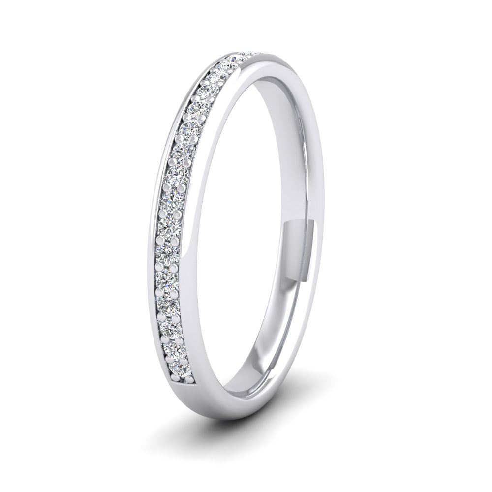 Bead set wedding band sale