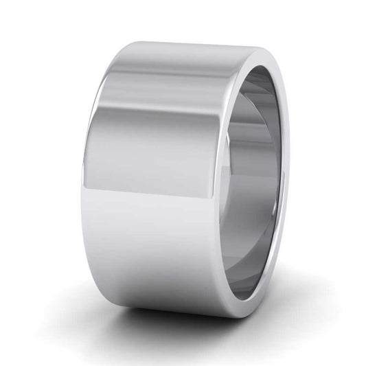 950 Palladium 8mm Flat Shape Super Heavy Weight Wedding Ring