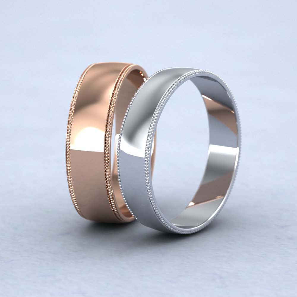 Patterned Wedding Rings For Him – dotJewellery.com