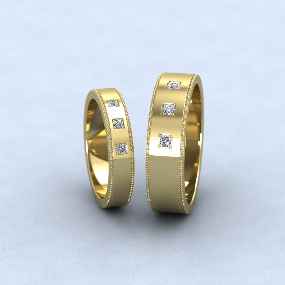 Yellow Gold Wedding Rings DotJewellery yellow-gold-wedding-rings-dotjewellery