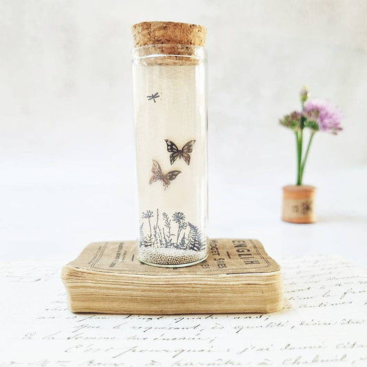 Classic Butterfly stud earrings in a Bottle