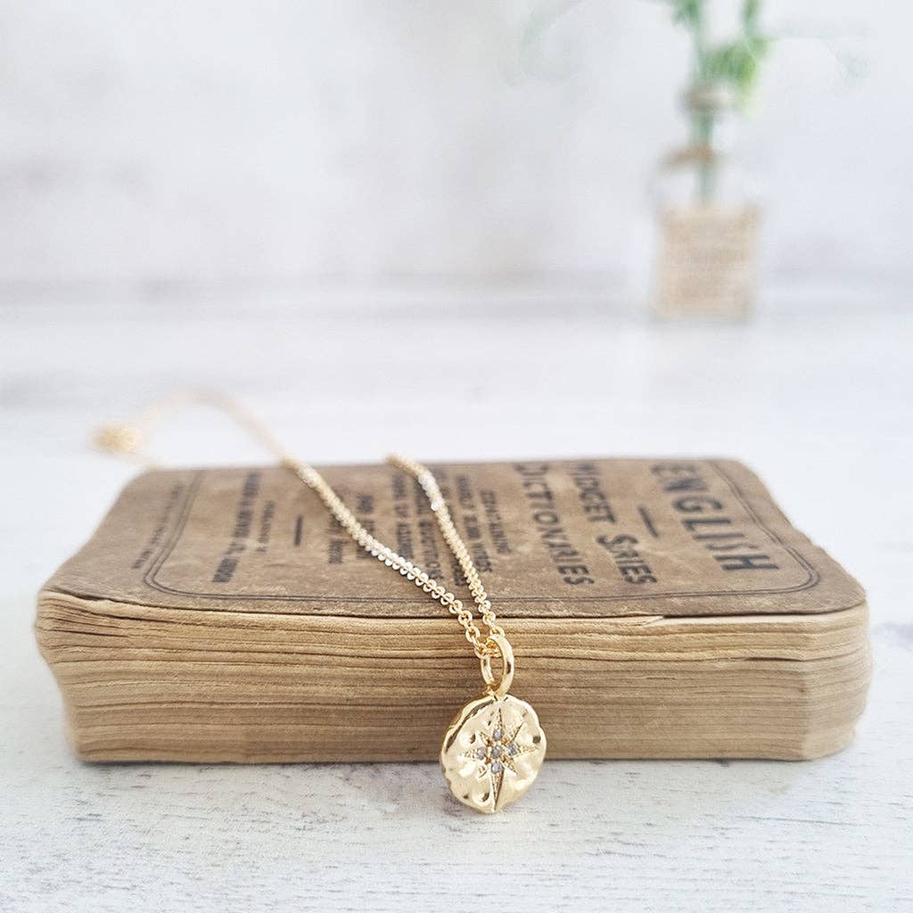 Gold Plated North Star Necklace