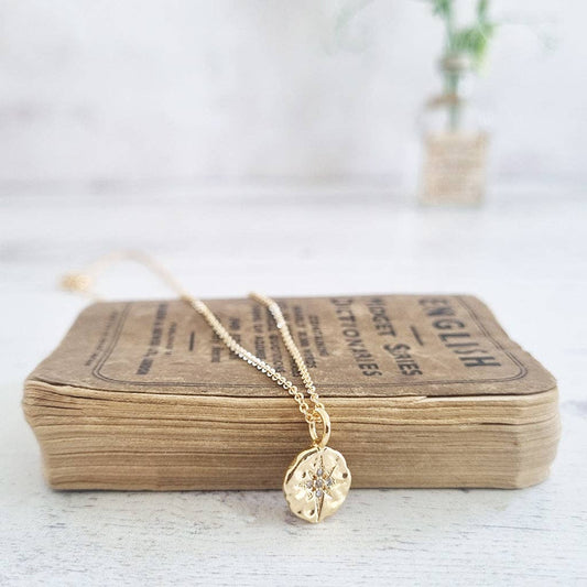 Gold Plated North Star Necklace