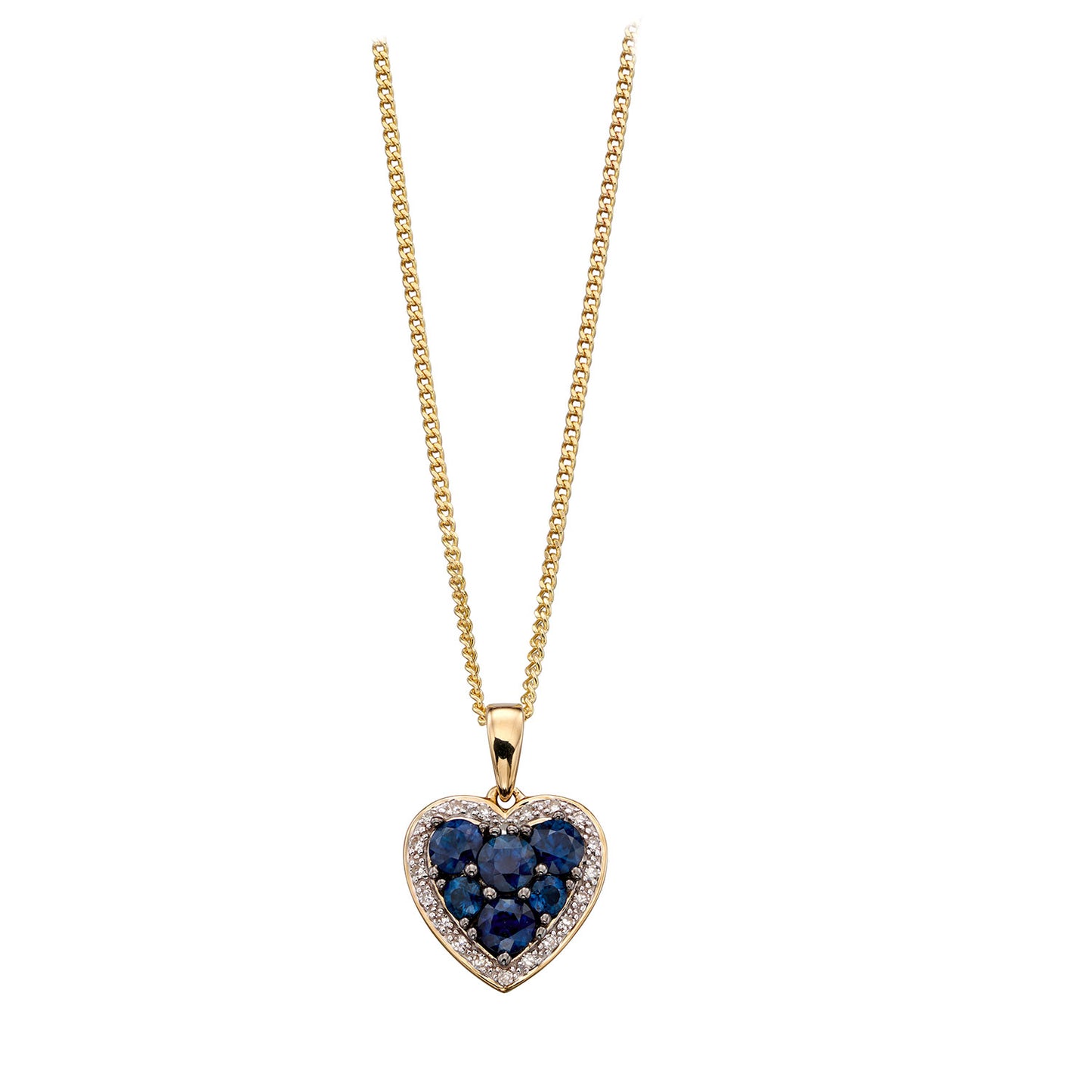 9ct Yellow Gold Heart Pendant
