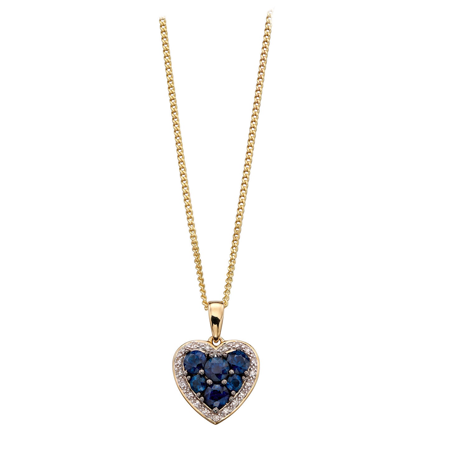 9ct Yellow Gold Heart Pendant