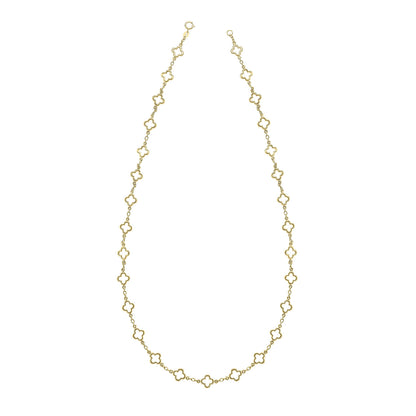9ct Yellow Gold Open Link Necklace
