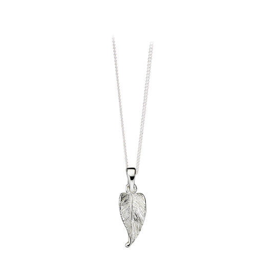 Sterling Silver Leaf Pendant