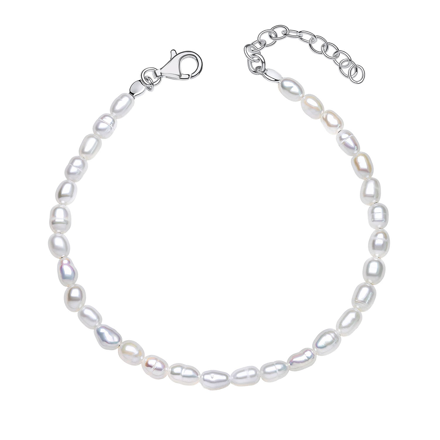 Sterling Silver Freshwater Pearl Bracelet