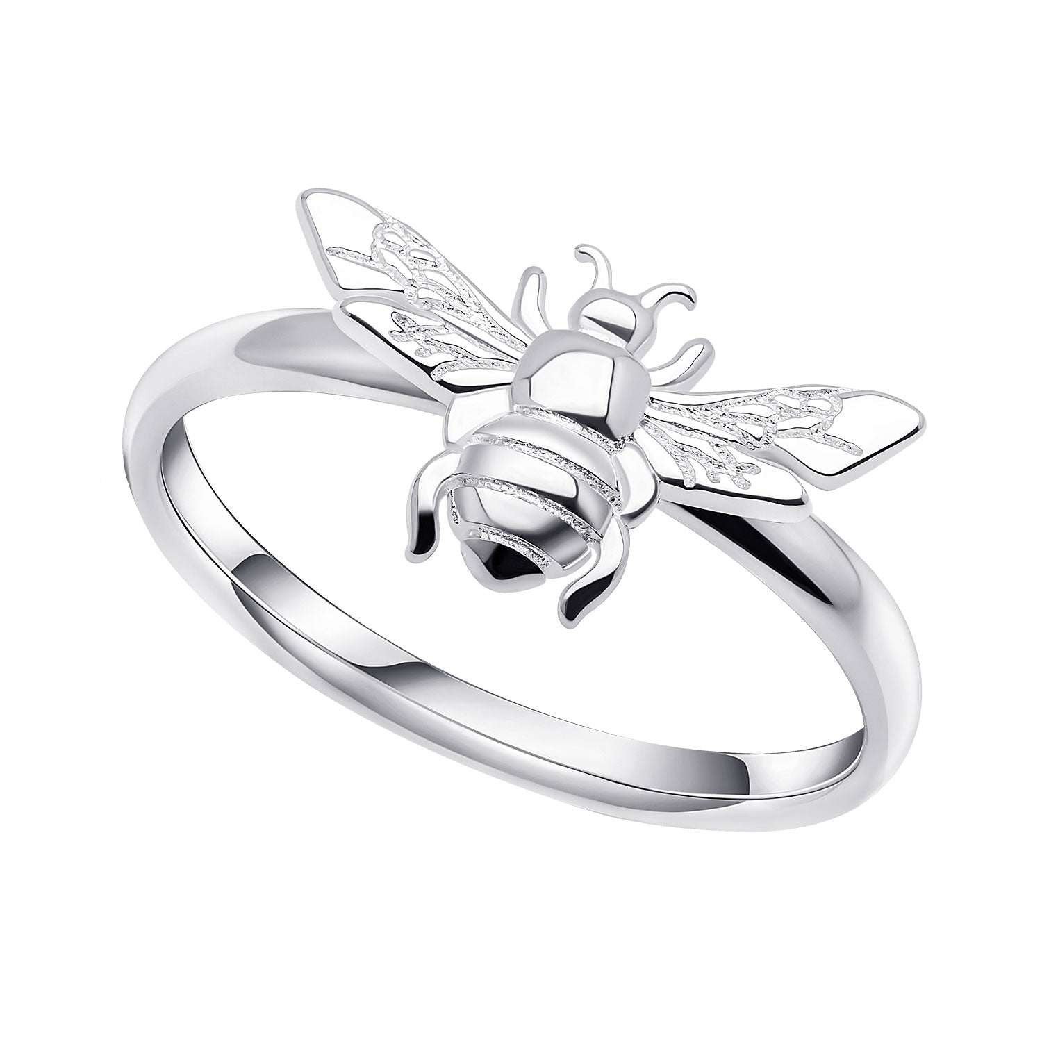 Sterling Silver Bee Ring