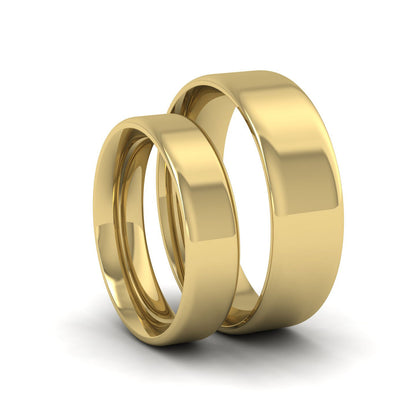 Rounded Edge 18ct Yellow Gold 5mm Wedding Ring