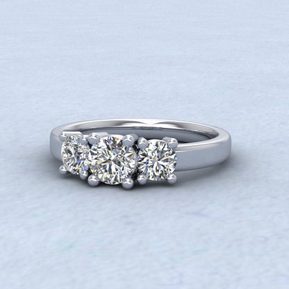 Platinum Trilogy Diamond Ring