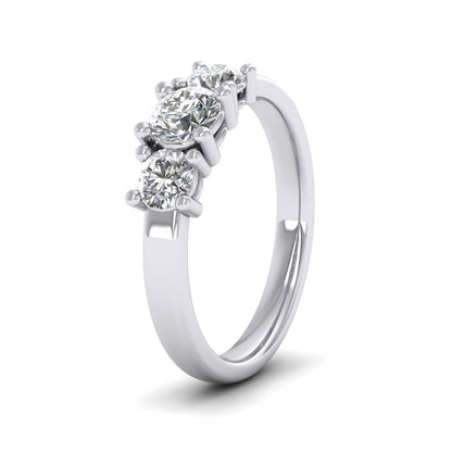 Platinum Trilogy Diamond Ring