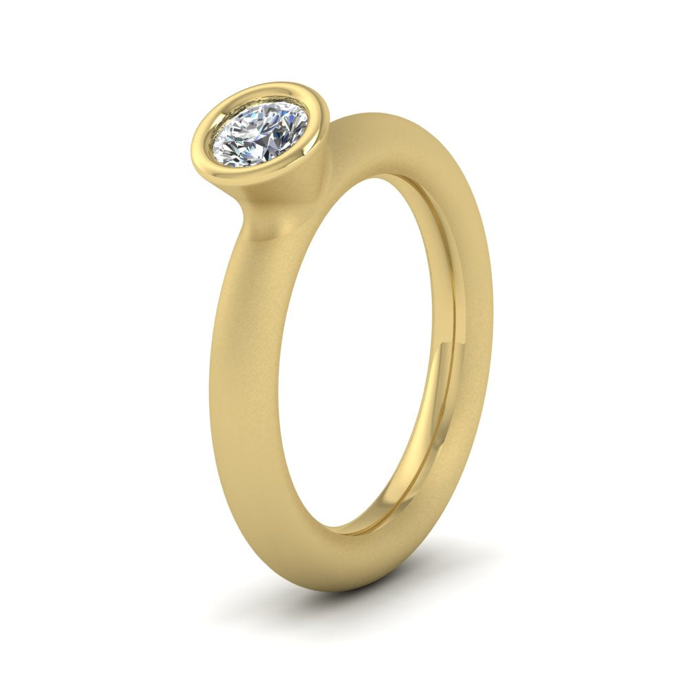9ct Yellow Gold Halo Diamond Solitaire Ring