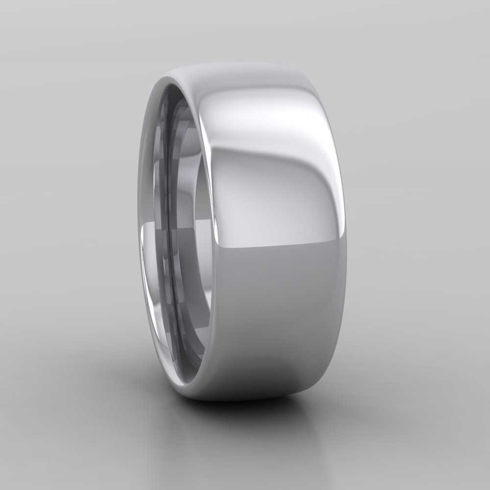 Stainless steel comfort hot sale fit wedding band