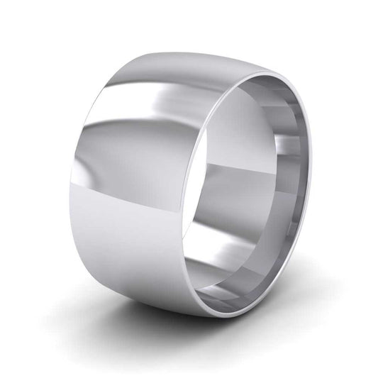 950 Palladium 10mm Court Shape (Comfort Fit) Classic Weight Wedding Ring