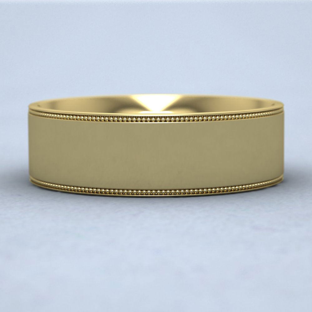 Milgrain on sale edge ring