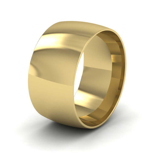 22ct Yellow Gold 10mm Court Shape (Comfort Fit) Classic Weight Wedding Ring