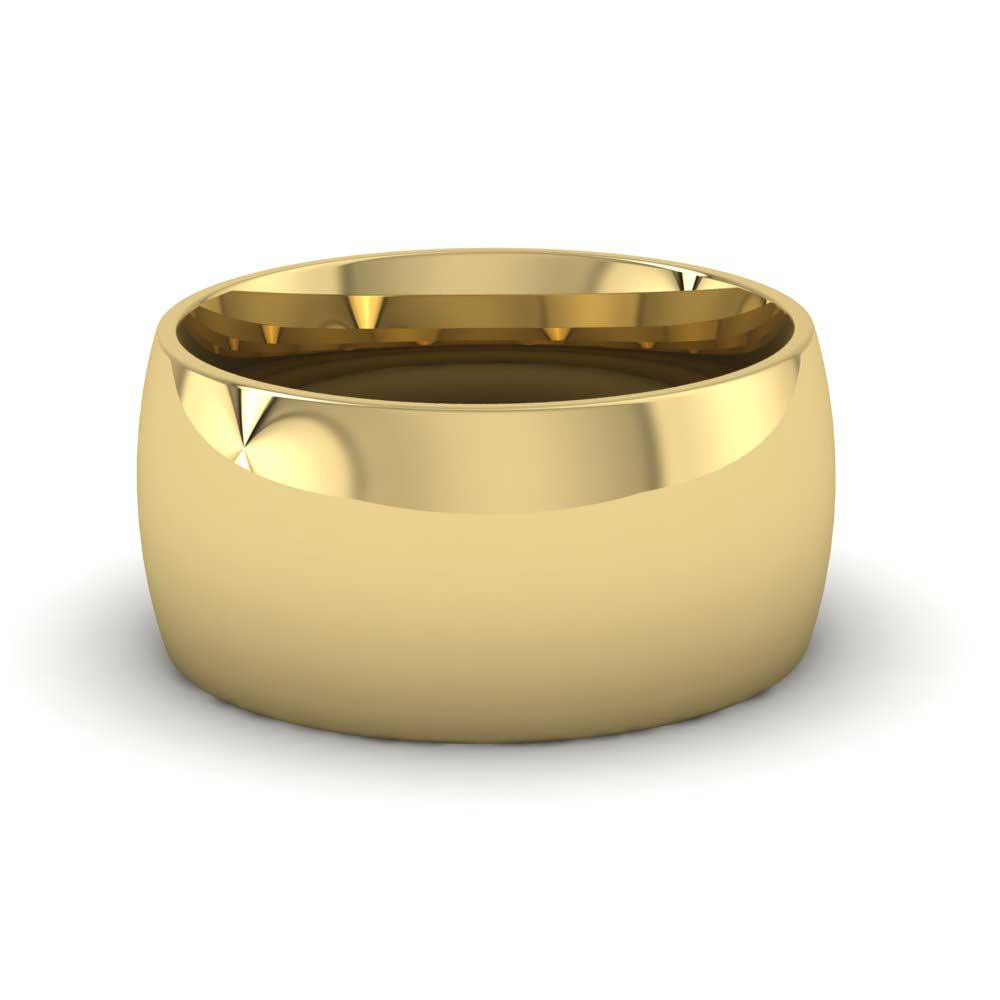 Mens thick gold wedding on sale band