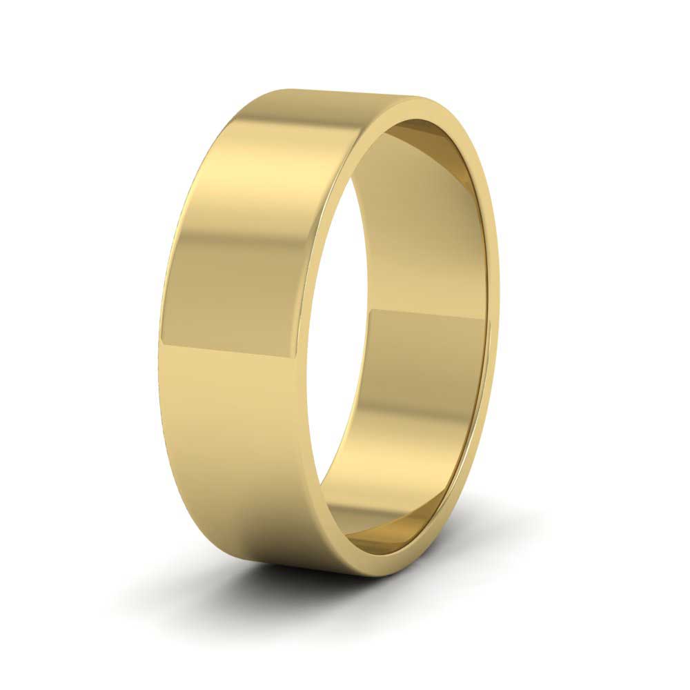 22ct Yellow Gold 6mm Flat Shape Classic Weight Wedding Ring